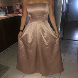 Champagne Prom dress!!